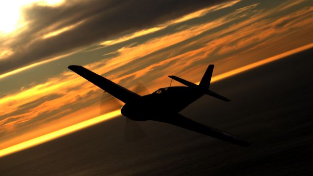 North American P-51 Mustang (N4235Y) - P-51A Mrs Virginia of the Planes of Fame Air Museum during a KSMX Photo Mission. 