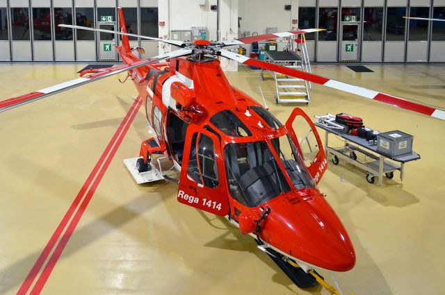 SABCA A-109 (HB-ZRP) - 2011 Agusta AW109SP, "Rega 10 - Wilderswil" base, (Interlaken-Wilderswil), Switzerland, Nov 2023