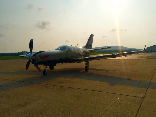 Daher-Socata TBM-900 (N449MA) - Wausaus newest airport tennant. 