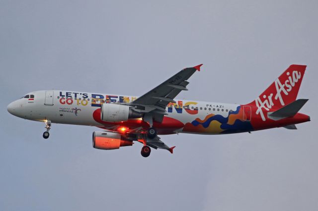 Airbus A320 (PK-AZI) - "Let's go to Belitung" livery