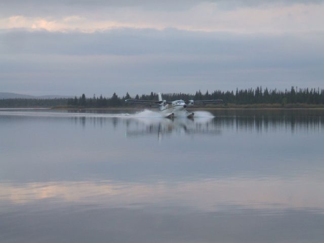 C-GJDE — - Just landed  and Taxiing to Birth at Otter Creek,Goose Bay NL