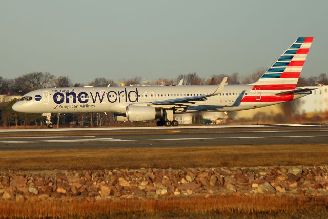 Boeing 757-200 (N174AA) - AA 2303 departing for Dallas on 22R