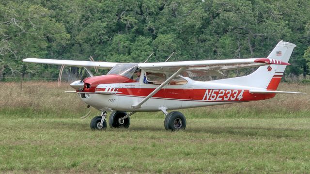 Cessna Skylane (N52334) - Peterson's Performance improved Cessna 182P King Katmai at Pioneer Flight Museum's Wings and Wheels Flyin Kingsbury Aerodrome, TX  May 2023