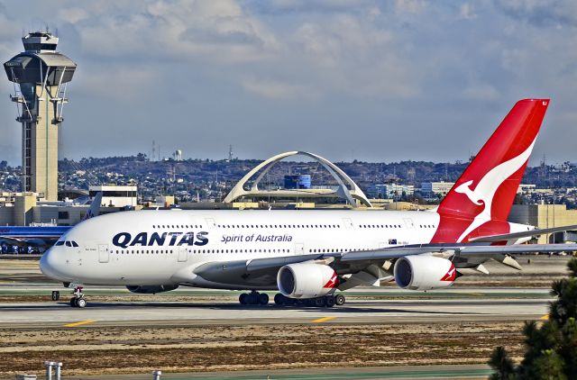 Airbus A380-800 (VH-OQJ) - VH-OQJ Qantas Airbus A380-842 (cn 062)  Los Angeles - International (LAX / KLAX) USA - California, October 23, 2012 TDelCoro