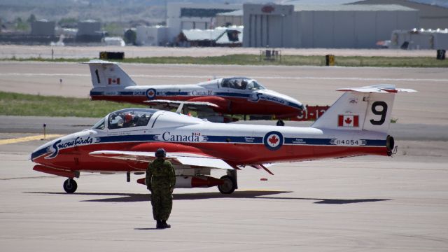 Canadair CL-41 Tutor (11-4054) - Canadair CT-114 Tutor assigned to the 431 Air Demonstration Squadron "Snowbirds"