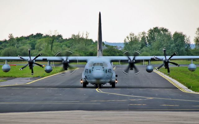 16-6472 — - usm kc-130j 166472 arr in shannon 30/5/14.