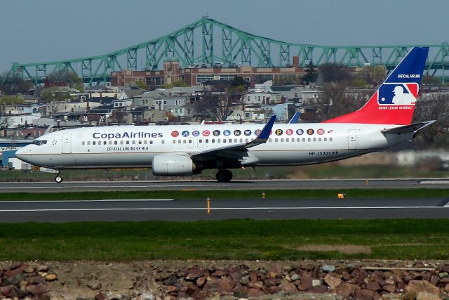 Boeing 737-800 (HP-1533CMP) - Copa 312 departing for Panama City