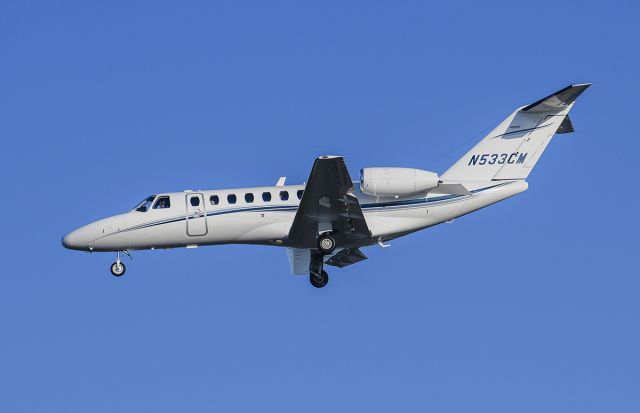 Cessna Citation CJ3 (N533CM) - Rwy 20R arrival @KDPA.