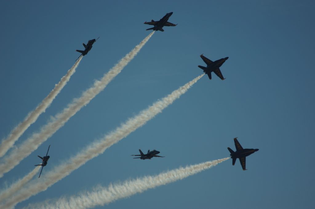 McDonnell Douglas FA-18 Hornet — - Miramar Air Station 2014 Blue Angels