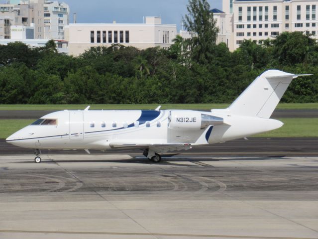 Canadair Challenger (N312JE)