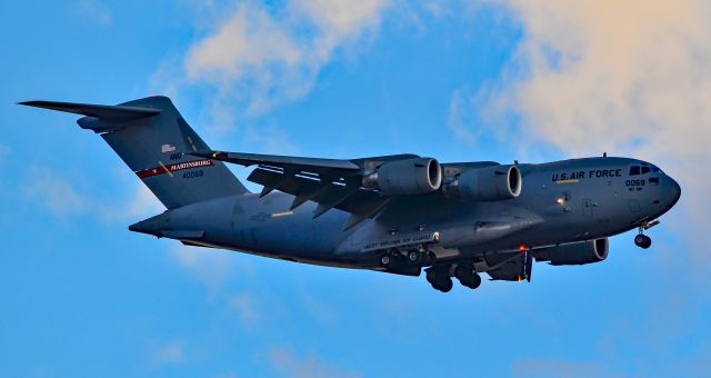 Boeing Globemaster III (N40069) - 40069 C-17 Globemaster III 167th Airlift Wing (167th AW) is a unit of the West Virginia Air National Guard, stationed at Shepherd Field Air National Guard Base, Martinsburg, West Virginia. - Las Vegas - Nellis AFB (LSV / KLSV)br /USA - Nevada, February 22, 2017br /Photo: TDelCoro