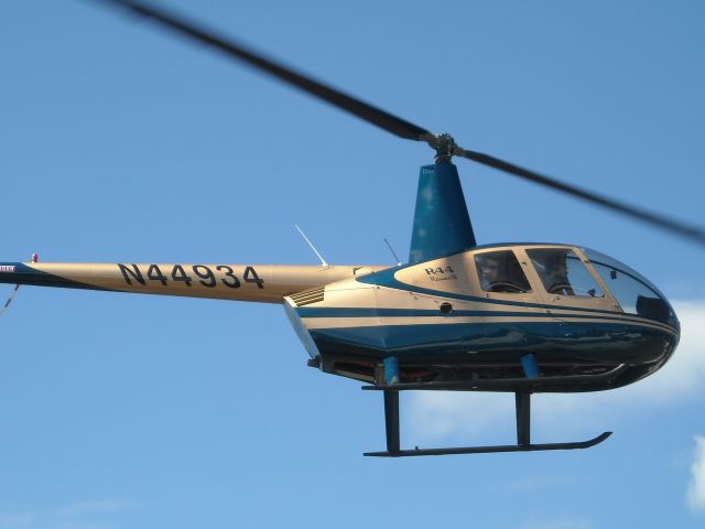 Robinson R-44 (N44934) - WE got visitors !!!!