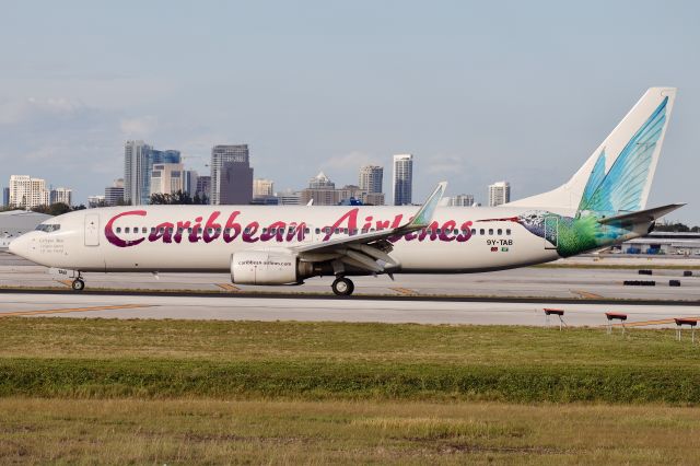 Boeing 737-800 (9Y-TAB)