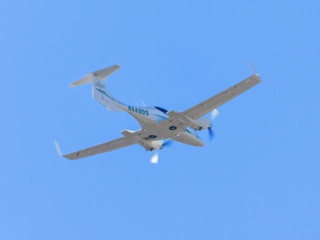 Diamond Twin Star (N449DS) - One of Delta State’s DA-42s on approach to Cleveland Municipal Airport 
