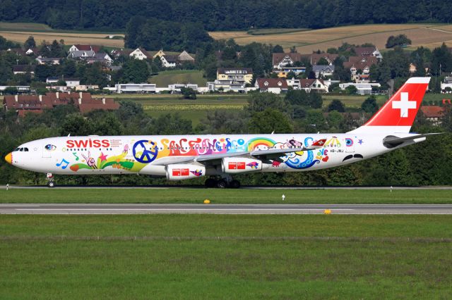 Airbus A340-300 (HB-JMJ)