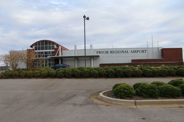 — — - Pryor Field Regional Airport terminal, Decatur, AL - November 30, 2016.