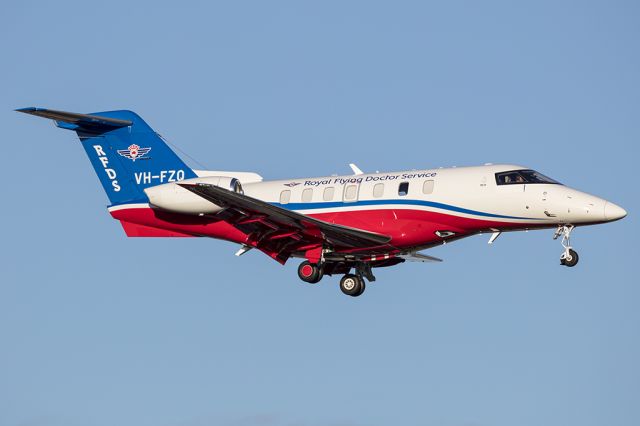 Pilatus PC-24 (VH-FZQ) - A beautiful aircraft in beautiful afternoon Winter light on it's delivery ferry flight from Stans, Switzerland to Adelaide, Australia.