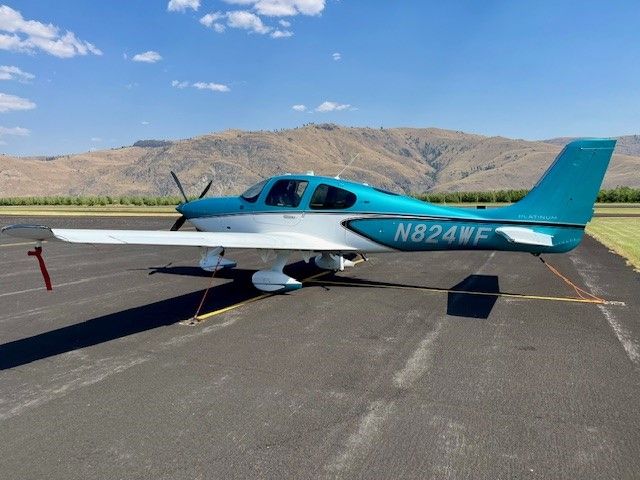 N824WF — - Tied down at S10