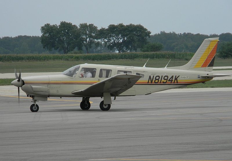 Piper Saratoga (N8194K) - Seen departing Sterling/Rock Falls, Whiteside Co. Airport, Illinois 22 July 2010. Destination: Mattoon/Charleston Airport, Illinois  @2010 Gary C. Orlando Photo.