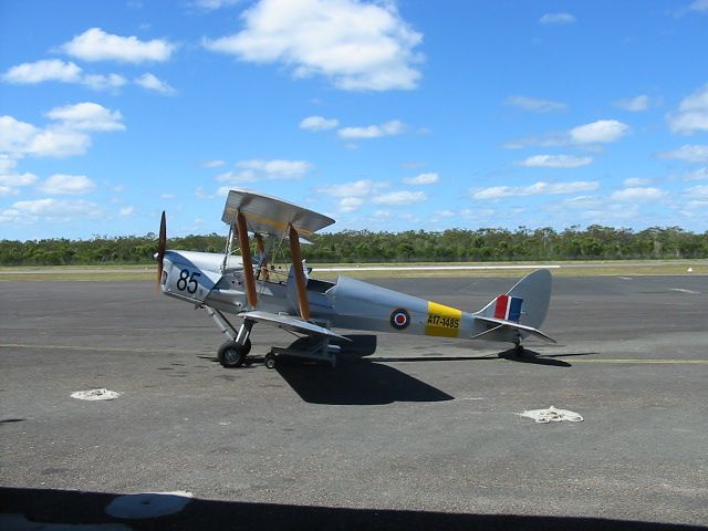 OGMA Tiger Moth (A171485) - Tigerfly's Tiger Moth at Hervey Bay airport