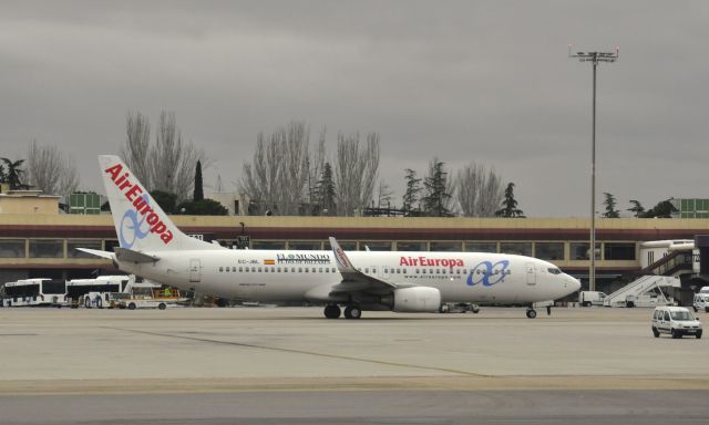 Boeing 737-800 (EC-JBL) - Air Europa Boeing 737-85P(WL) EC-JBL in Madrid Barajas