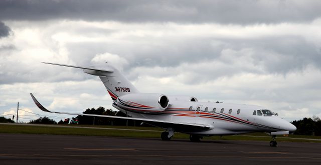 Cessna Citation X (N978DB) - This aircraft was sitting at the Gainesville GA airport just minutes away from the falcons training facility.