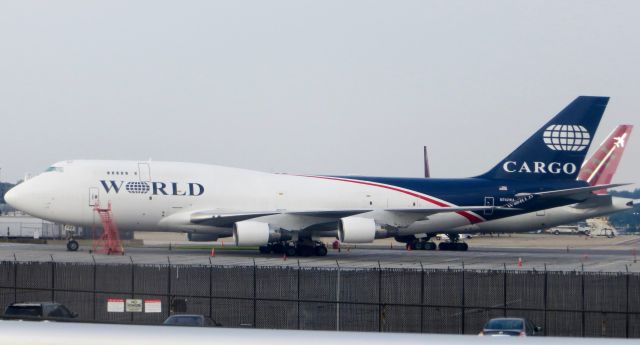 Boeing 747-400 (N742WA) - World Airlines Cargo 747-400F 7/18/13