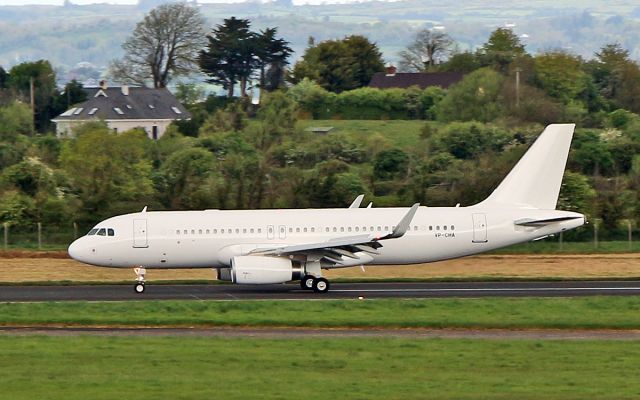 Airbus A320 (VP-CHA) - aviation link co. a320-232cj vp-cha landing at shannon from riyadh 29/4/17.