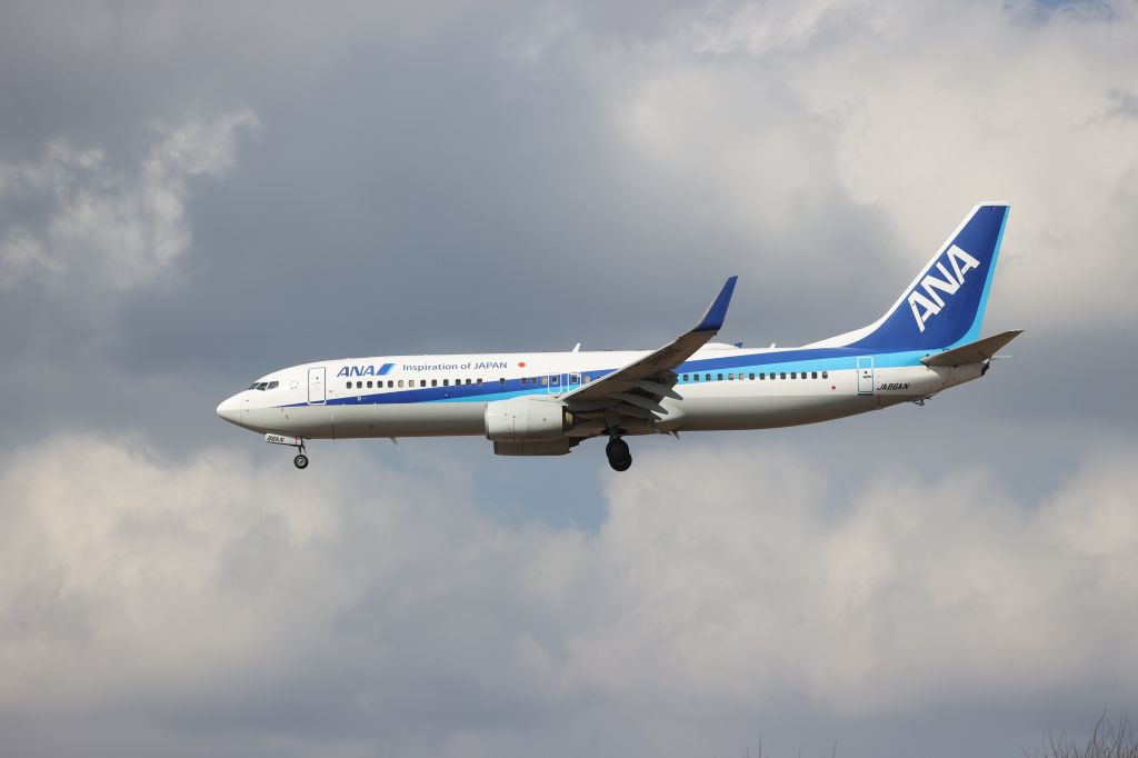 Boeing 737-800 (JA86AN) - March 30, 2025:HND-HKD.