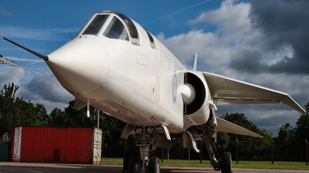— — - Cosford Airshow 14-6-2015 BAC TSR.2 XR220  br /2015 marks the 50th anniversary of the TSR2 projects cancellation and a rare opportunity to see XR220 (the most complete out of two Survivors) outside. At the time the most advanced aircraft ever produced by Britain.