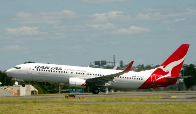 Boeing 737-800 (VH-VZZ)