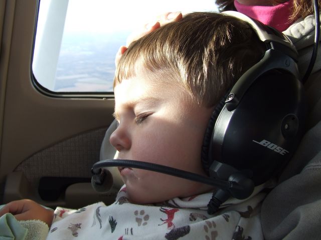 Cessna Skylane — - Flying with Mom & Dad, nearly 2 years old.