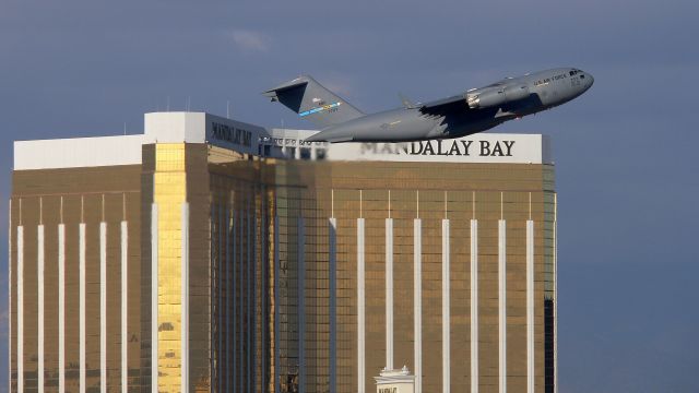 Boeing Globemaster III — - The C-17 and the Mandalay Bay..