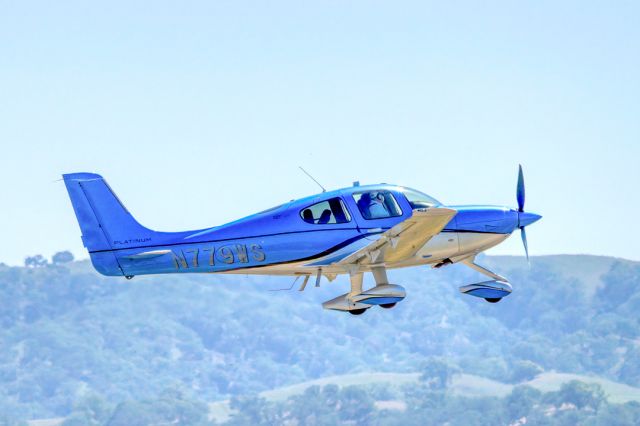 Cirrus SR22 Turbo (N779WS) - Cirrus SR22T departs Livermore Municipal Airport (CA). April 2021.