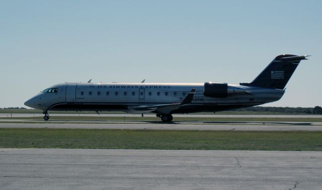 Canadair Regional Jet CRJ-200 (N462AW) - After landing RW24.