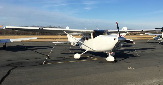 Cessna Skylane (N456CS) - North ramp KJYO.