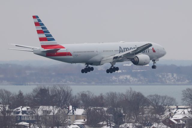 Boeing 777-200 (N753AN) - AA 109 arriving from London Heathrow