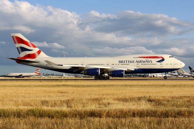 Boeing 747-400 (G-BYGE)