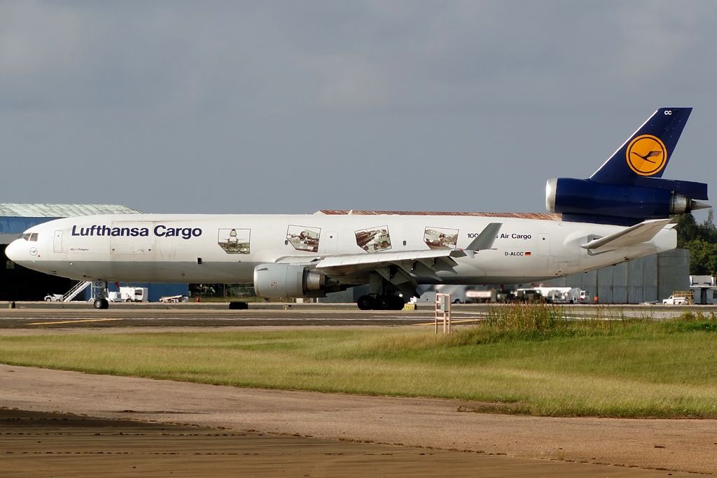 Boeing MD-11 (D-ALCC) - 100 years of air cargo!