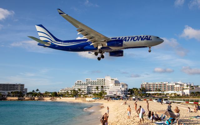 Airbus A330-300 (N819CA) - First Time Visitor to St. Maarten Jan. 16th 2021