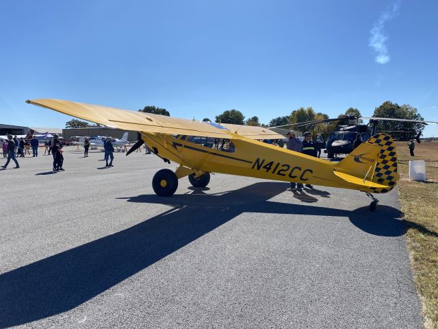 Piper L-21 Super Cub (N412CC) - Date Taken: October 8, 2022br /From the 2022 Air Expo/Open House!