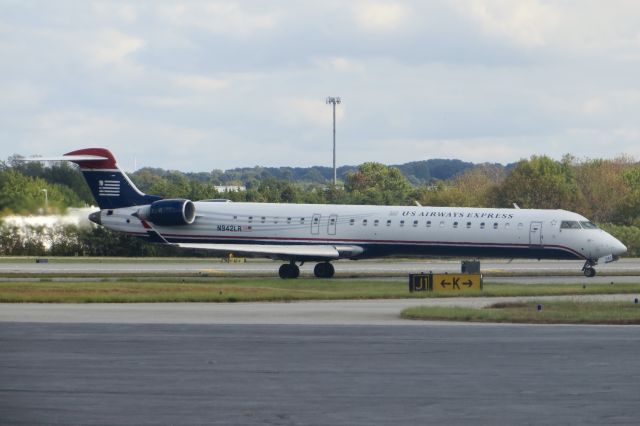 Canadair Regional Jet CRJ-900 (N943LR) - US Airways Express CRJ-900 10/16/13