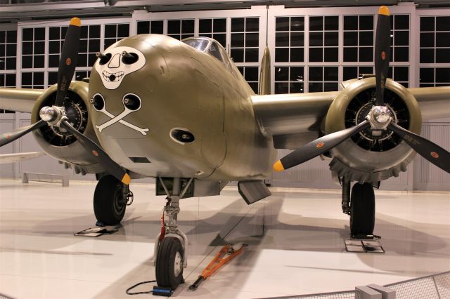 Douglas A-20 Havoc (N747HS) - On display at the EAA Air Museum courtesy of the Lewis Air Legends Flying Museum.