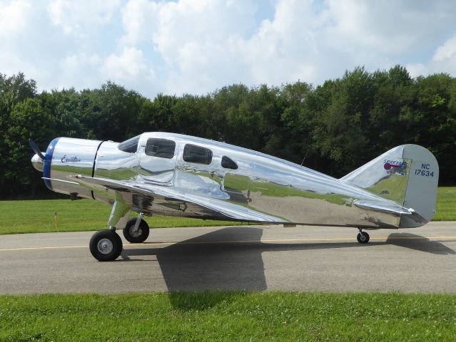 SPARTAN UC-71 Executive (N17634) - 1939 Spartan Executive at Pittsburgh Butler Regional Airport