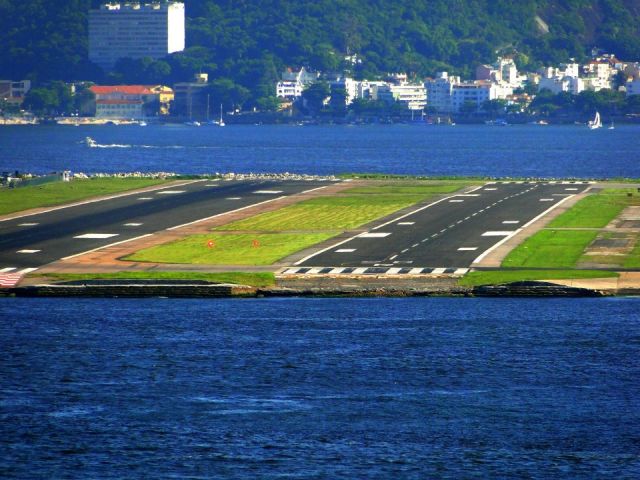 — — - Santos Dumont Airport (SBRJ) (SDU), Rio de Janeiro, Brazil.