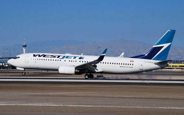 Boeing 737-200 (C-FAWJ) - WestJet Boeing 737-281/Adv C-FAWJ / 807 (cn 35502/2323)  Las Vegas - McCarran International (LAS / KLAS) USA - Nevada, 12-6-2009 Photo: Tomás Del Coro