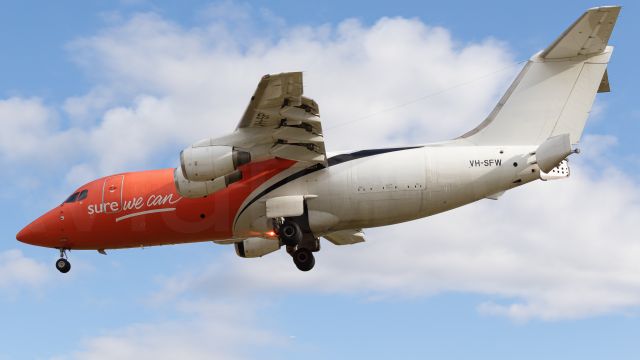 British Aerospace BAe-146-200 (VH-SFW)