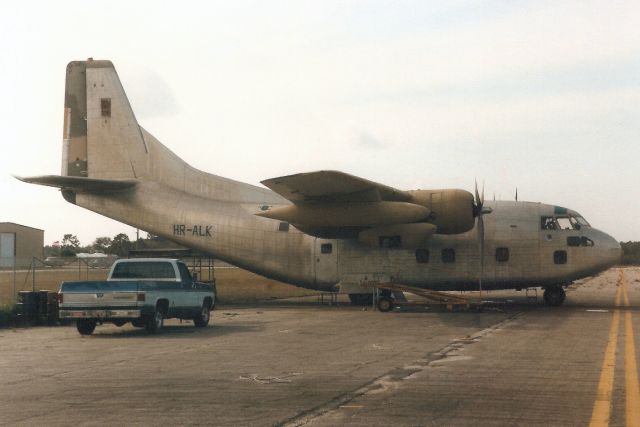 FAIRCHILD (1) Provider (HR-ALK) - Seen here in Jan-92.br /br /Reregistered N38LF 11-Nov-06.br /Registration cancelled 21-Feb-13.