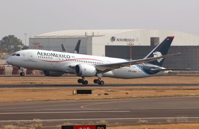 Boeing 787-8 (XA-AMR) - AeroMexico / Boeing 787-8 / MSN 36844 / XA-AMR / MMMX 03/2021