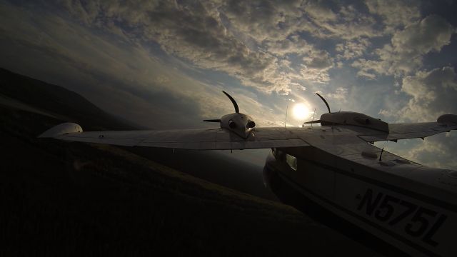 Grumman G-44 Widgeon (N575L) - Flying back in to Fairbanks for the night